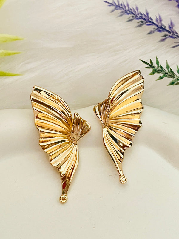 Gold Trendy Butter Wings