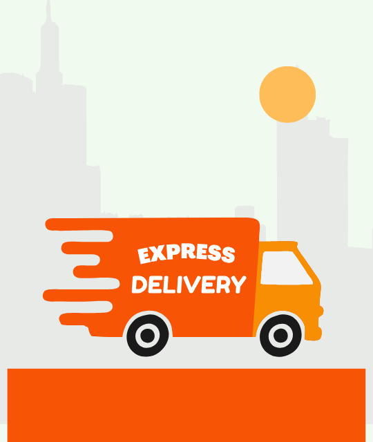 Express Shipping By Air ( Prepaid Only)