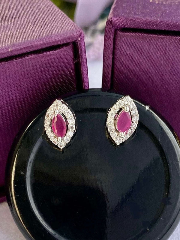 AD Ruby Eye Studs