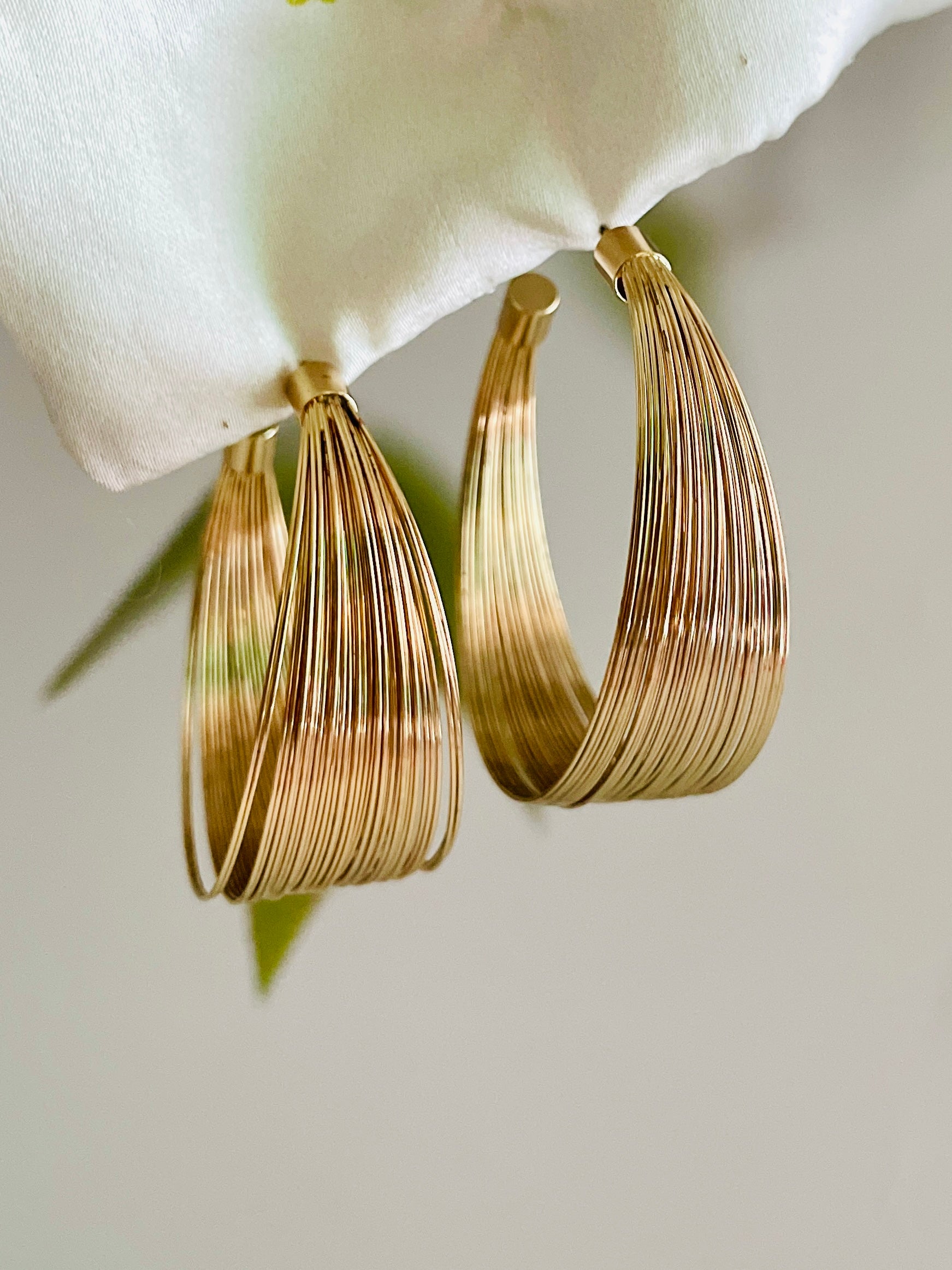 Multi String Beauty Hoops – Desi Closet