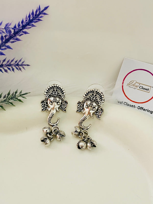 Ganesha Studs Ghungaroo