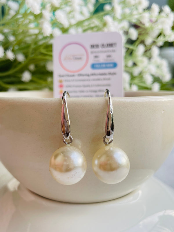 Silver Thread Round Pearls - Desi Closet