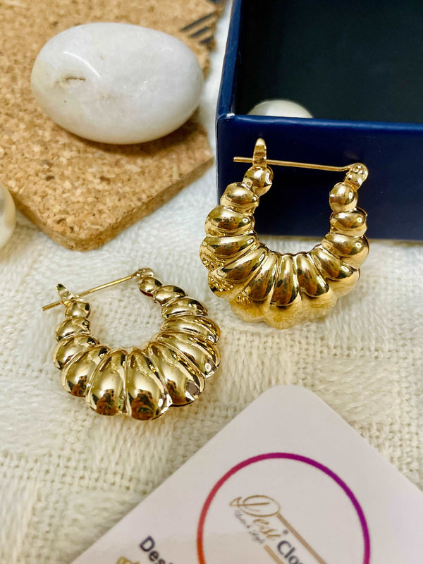 Bold Imprint Trendy Hoops