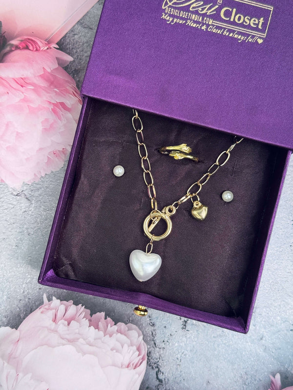 Chocolate + Valentine Card + Heart Neckline ( Add-on to Desi Combo)