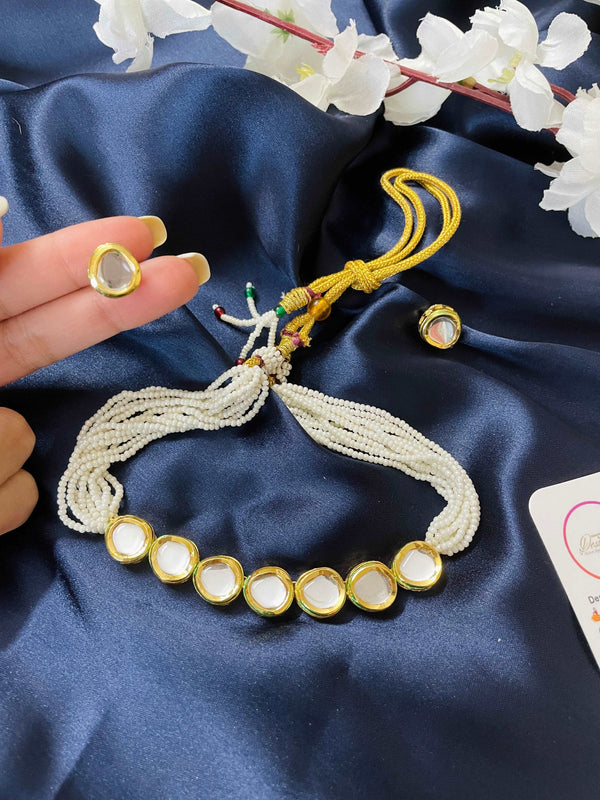 Kundan Festive Choker - Desi Closet