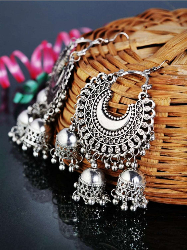 Chandbali and Jhumki Fusion - Desi Closet