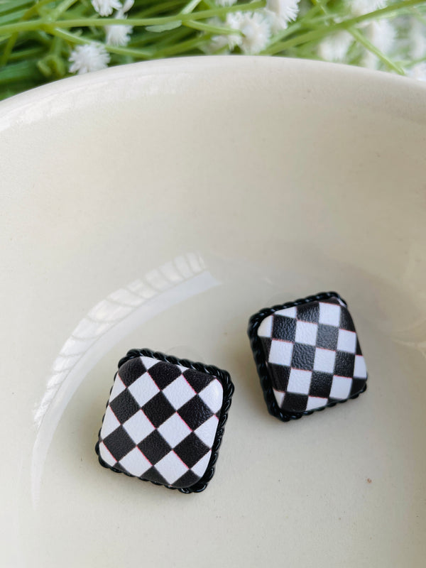 Leather Checks - Desi Closet