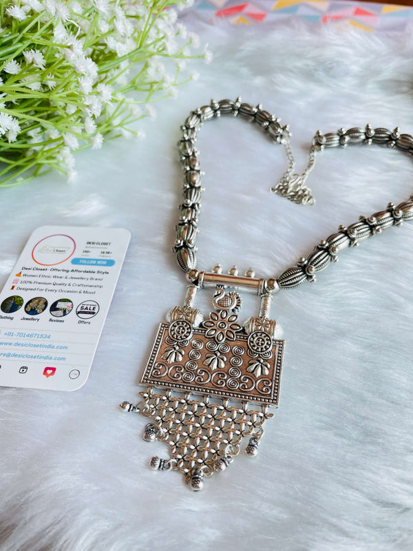 Tribal Banjara Necklace - Desi Closet