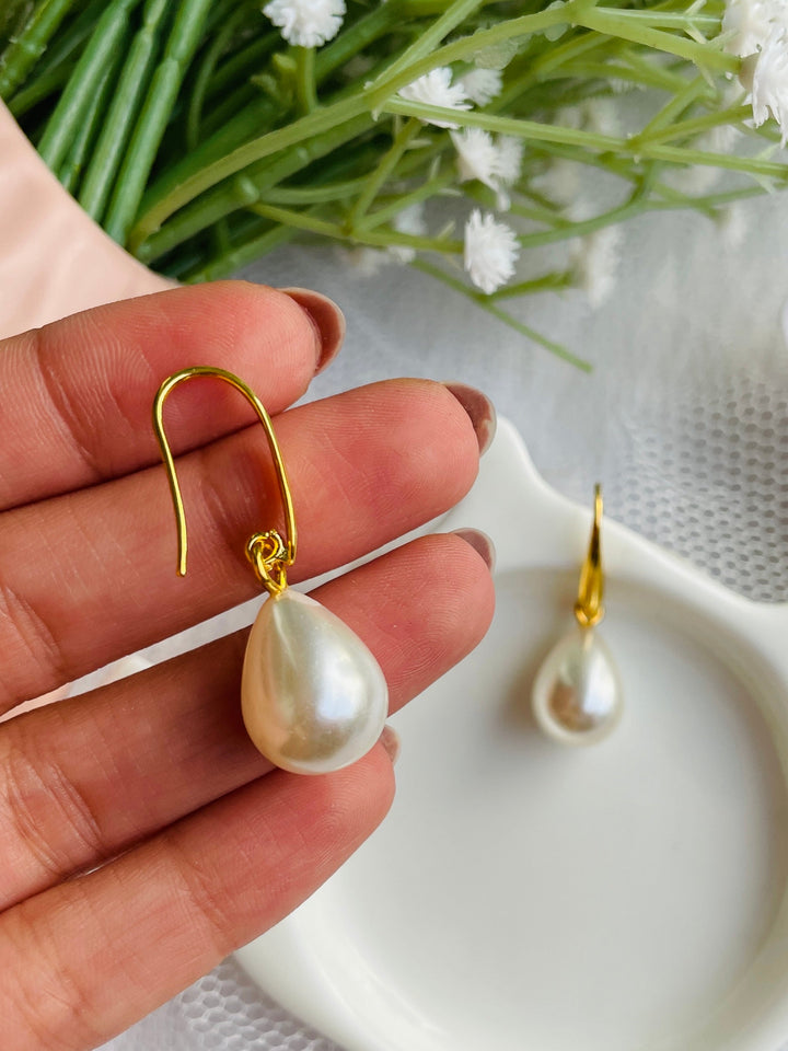 Gold Thread Water Drop Pearls - Desi Closet